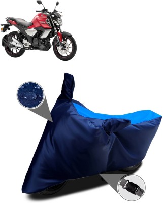 GOSHIV-car and bike accessories Waterproof Two Wheeler Cover for Yamaha(FZ-FI, Blue)