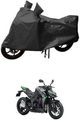 THE REAL ARV Waterproof Two Wheeler Cover for Kawasaki(Grey)
