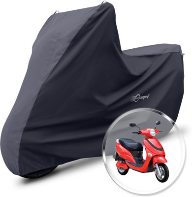 Neodrift Two Wheeler Cover for Hero(Electric Photon, Grey, Black)