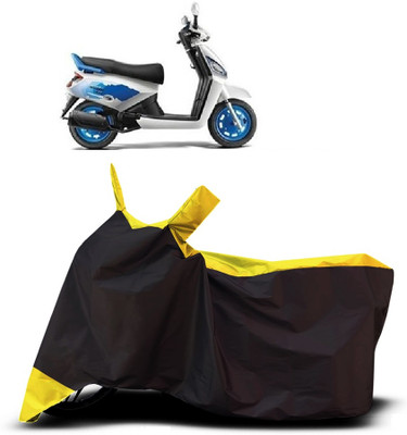 VESMEI Two Wheeler Cover for Mahindra(Gusto Electric BS6, Yellow)