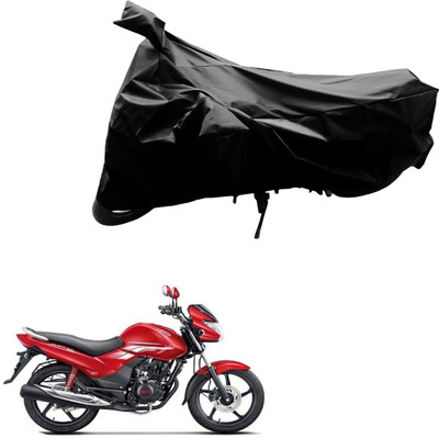 MMSSTAR Waterproof Two Wheeler Cover for Hero(Achiever, Black, Blue)