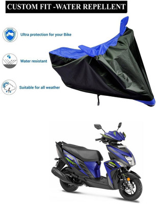 ANTHUB Waterproof Two Wheeler Cover for Yamaha(Cygnus Ray ZR BS6, Blue)