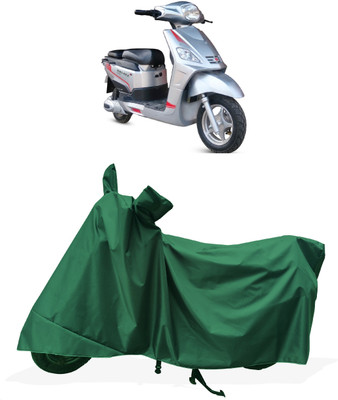 Tricway Two Wheeler Cover for Hero Electric(Electric NYX e5, Green)