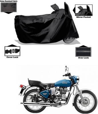CODOKI Waterproof Two Wheeler Cover for Royal Enfield(Electra, Black)