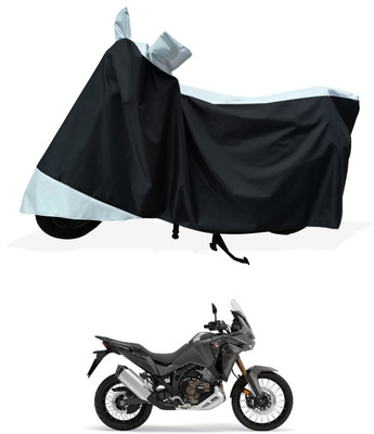 Tricway Two Wheeler Cover for Honda(Africa Twin, White)