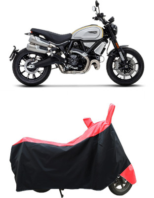 Coxtor Two Wheeler Cover for Ducati(Scrambler 1100, Red)