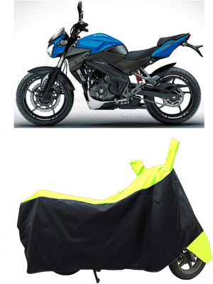 Coxtor Waterproof Two Wheeler Cover for Bajaj(Pulsar 250, Yellow)