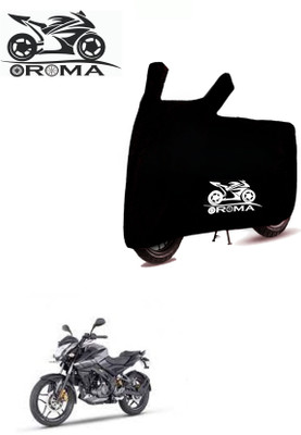 THE REAL ARV Waterproof Two Wheeler Cover for Bajaj(Pulsar NS-160, Black)