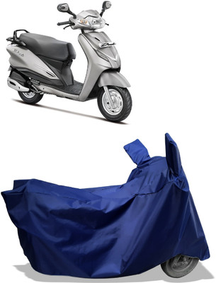 Amexride Two Wheeler Cover for Hero(Duet VX 110CC, Blue)