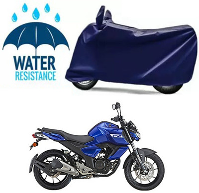 Furious3D Two Wheeler Cover for Yamaha(FZ V3, Blue)