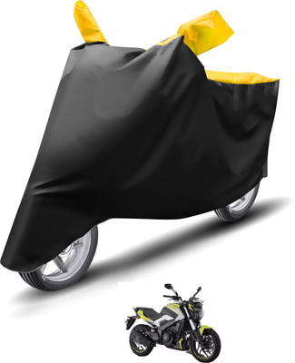 Caronix Waterproof Two Wheeler Cover for Bajaj(Dominar 250, Yellow)