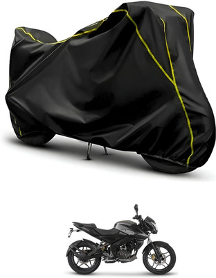 CODOKI Waterproof Two Wheeler Cover for Bajaj(Pulsar 160 NS DTS-i, Black, Black)