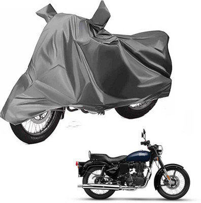 DeepShakshi AUTOMOTIVE Waterproof Two Wheeler Cover for Vespa(Notte 125 BS6, Grey)