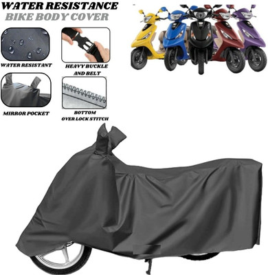 SRP PRODUCT Waterproof Two Wheeler Cover for TVS(Pep Plus, Grey)