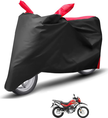 Caronix Waterproof Two Wheeler Cover for Hero(Impulse, Red)