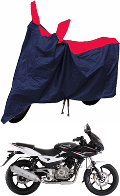 MMSSTAR Waterproof Two Wheeler Cover for Bajaj(Pulsar 220 DTS-i, Red, Blue)