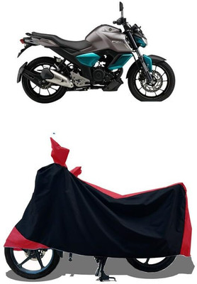 KEDIT Two Wheeler Cover for Yamaha(FZ-S, Red)