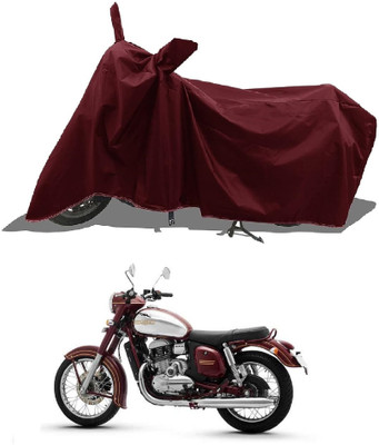 MWBB Waterproof Two Wheeler Cover for TVS(Heavy Duty Super XL, Maroon)