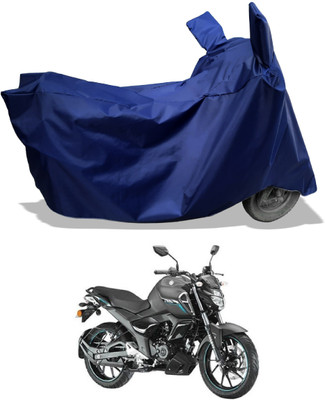 Amexride Two Wheeler Cover for Yamaha(FZ-S Fi Version 3.0, Blue)