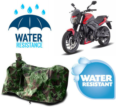 AUTOCAD Waterproof Two Wheeler Cover for Bajaj(Dominar 250, Green)