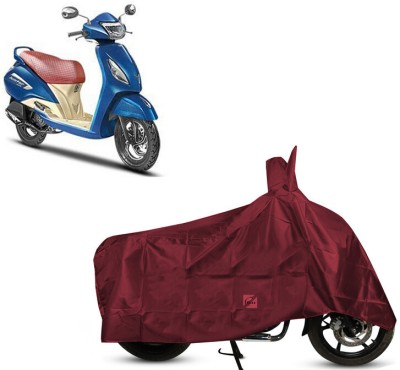 EGAL Two Wheeler Cover for TVS(Jupiter Grande BS6, Maroon)