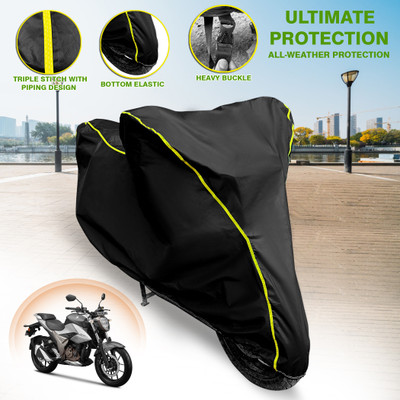 GARREGE Waterproof Two Wheeler Cover for Suzuki(Gixxer 250, Blue)