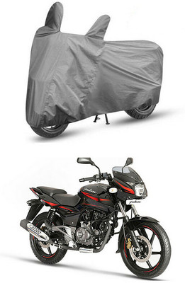 Furious3D Two Wheeler Cover for Bajaj(Pulsar 180F, Grey)