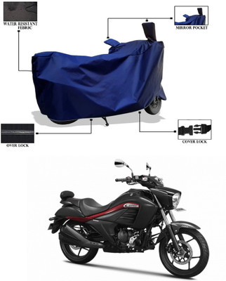 CODOKI Waterproof Two Wheeler Cover for TVS(Intruder, Blue)