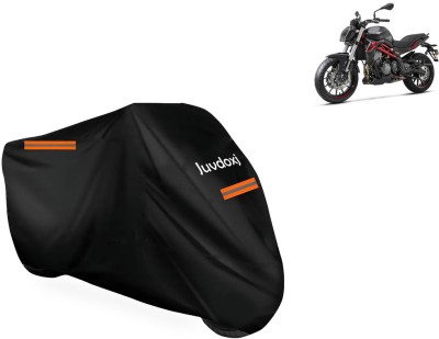 Juvdoxj Waterproof Two Wheeler Cover for Benelli(TNT 300, Black)