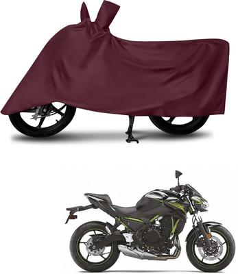 aosis Two Wheeler Cover for Kawasaki(Z650, Maroon)