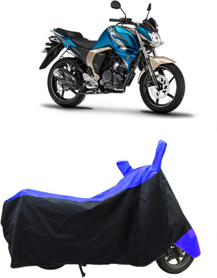 Coxtor Waterproof Two Wheeler Cover for Yamaha(FZ S FI (V 2.0), Blue)