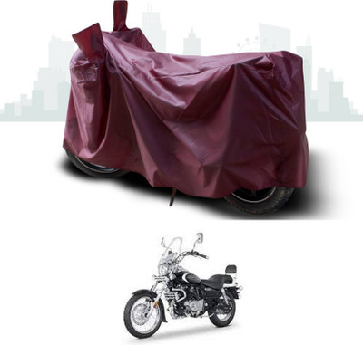 AASHTIK MART Two Wheeler Cover for Bajaj(Avenger 220 Cruise, Maroon)