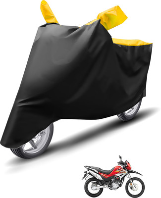 Caronix Waterproof Two Wheeler Cover for Hero(Impulse, Yellow)