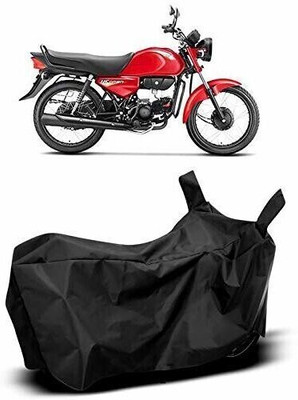 DeepShakshi AUTOMOTIVE Two Wheeler Cover for Hero(HF Dawn, Black)