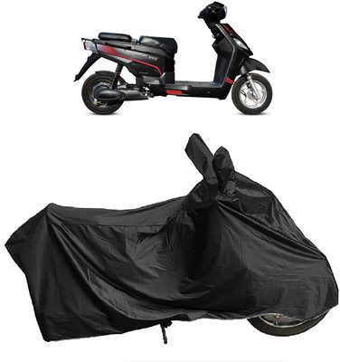DIGGU Two Wheeler Cover for Hero(Electric NYX HS500 ER, Black)