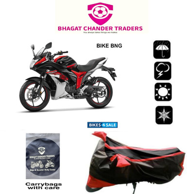 bhagat chand traders Waterproof Two Wheeler Cover for Suzuki(Gixxer Special Edition BS6, Multicolor)