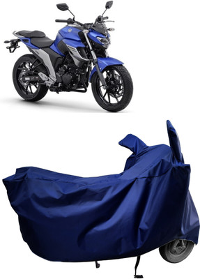 Amexride Two Wheeler Cover for Yamaha(Fazer-250 BS6, Blue)