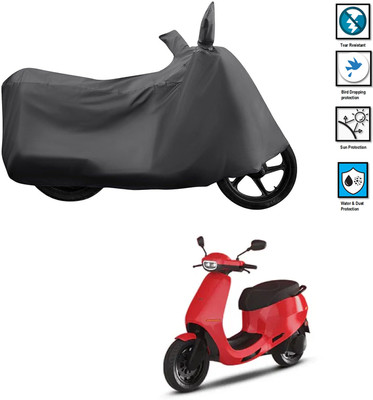 CODOKI Waterproof Two Wheeler Cover for Ola(Grey)