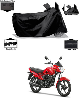 PAGORA Waterproof Two Wheeler Cover for Suzuki(Hayate, Black)