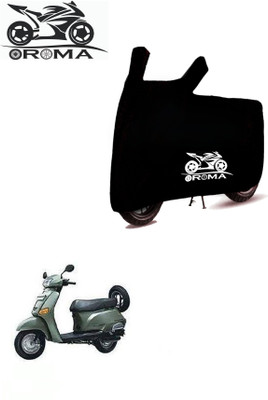 THE REAL ARV Waterproof Two Wheeler Cover for Honda(Eterno, Black)
