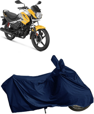 DIGGU Two Wheeler Cover for Hero(MotoCorp Passion Pro, Blue)