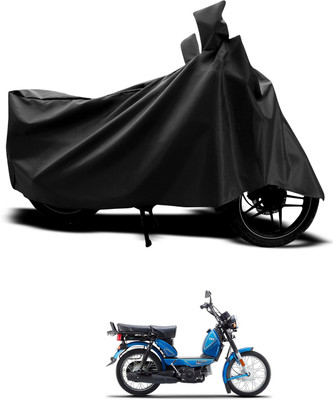 CODOKI Waterproof Two Wheeler Cover for TVS(Heavy Duty, Black)