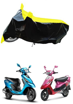 VESMEI Two Wheeler Cover for TVS(Scooty Pep Plus BS6, Yellow)