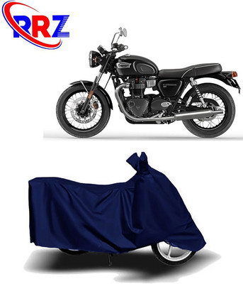 RRZ Two Wheeler Cover for Triumph(Bonneville T100, Blue)