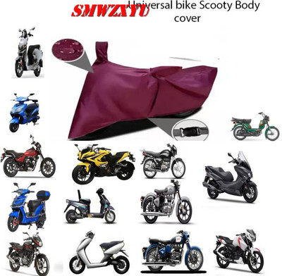 smwzxyu Waterproof Two Wheeler Cover for Hero(Electric NYX, Maroon)