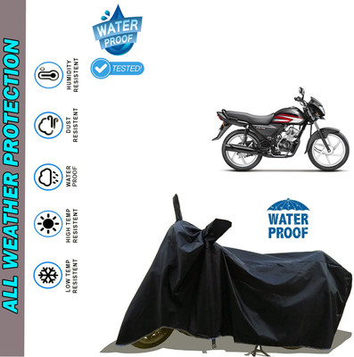 AutoGalaxy Waterproof Two Wheeler Cover for Honda(Dream, Black)
