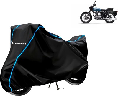 Horseyaart Waterproof Two Wheeler Cover for Royal Enfield(Continental GT, Black)