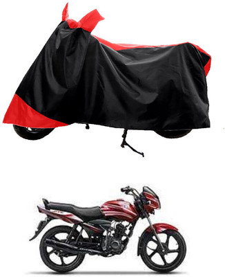 GROFATIK Two Wheeler Cover for TVS(Jive, Red)