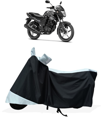 Tricway Two Wheeler Cover for Yamaha(SZ RR V2.0, White)