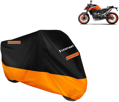 Horseyaart Waterproof Two Wheeler Cover for KTM(790 Duke, Orange)